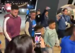 Miguel Borja presente en el Estadio Cuauhtémoc