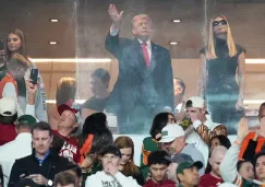 Trump aparece en el Campeonato Nacional de futbol colegial en medio de tensiones con Europa por Groenlandia