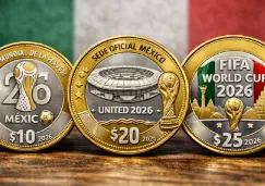 Así serán las monedas del Mundial 2026 en México: Banxico acuñará piezas de 10, 20 y 25 pesos