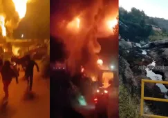 Las autoridades no reportan daños a terceros pese a que había viviendas en la zona.