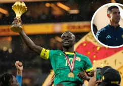 Sadio Mané y Cristiano Ronaldo
