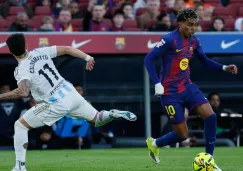 Así fue el golazo acrobático de Yamal