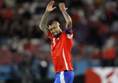 Vidal actualmente juega en Colo Colo