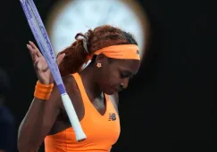 Coco Gauff desquitó su ira contra su raqueta