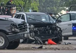 VIDEO: Atacan a balazos al secretario de Seguridad de Culiacán durante persecución en zona Aeropuerto