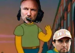 Red Bull sigue molesto con Checo Pérez