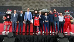 Diablos Rojos del México presenta su nuevo equipo para la Liga Nacional de Basquetbol