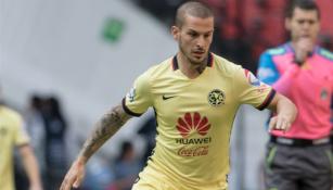 Benedetto en un partido con América