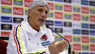 José Pekerman en conferencia de prensa