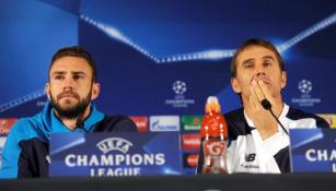 Layún y Lopetegui, en conferencia de prensa