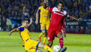 Da Silva, en partido contra Tigres