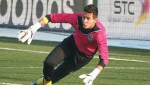Raúl Gudiño en un partido con el Porto B