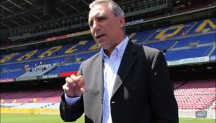 Stoichkov, en Camp Nou