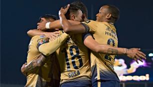 Pumas festeja gol de Sosa en Libertadores