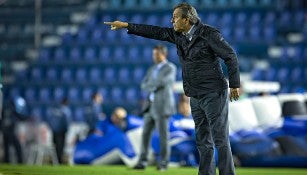 Tomás Boy en un partido del Cruz Azul 