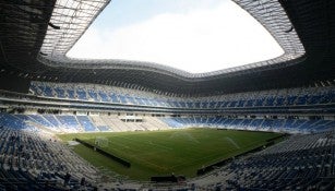 Las gradas del Estadio BBVA Bancomer