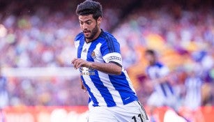 Vela corre en un juego de la Real