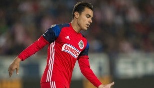 Omar Bravo, en juego contra Pachuca