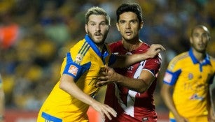 André-Pierre Gignac durante el partido contra Veracruz