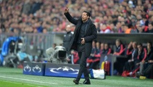 Cholo Simeone, eufórico contra el Bayern