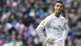 Cristiano Ronaldo luce molesto en juego de Real Madrid