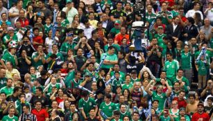 Afición mexicana durante un partido del Tri
