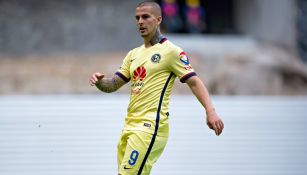 Benedetto, en un partido del América