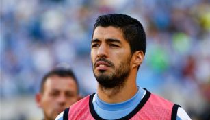 Luis Suárez, durante un partido de Uruguay en la Copa América