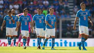 Baca, Leao, Chaco Gimenez y Rodriguez, después del partido contra Tigres del C2016