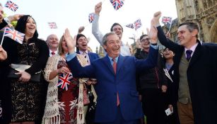 Nigel Farage, líder del Partido Independencia de Reino Unido