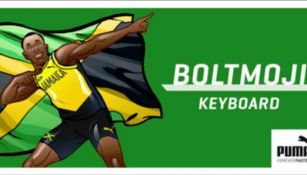 El logo de los emojis de Usain Bolt