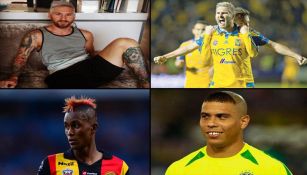 Algunos looks de jugadores del balompié mundial