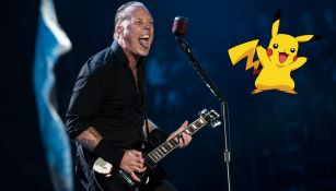 James Hetfield deleita en un concierto