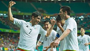 Pizarro festeja anotación contra Alemania 