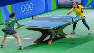 Yadira Silva en su primer partido en Río 2016
