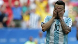 Correa se lamenta tras fallar penalti contra Honduras