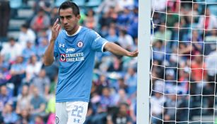 Rafa Baca, presente en el Azul enfrentando a Santos