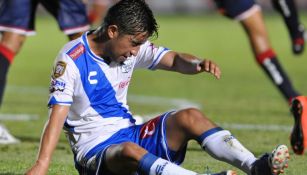 Bermúdez lamenta una falla en un partido con Puebla