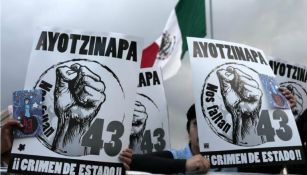 Marcha por los 43 desaparecidos de Ayotzinapa