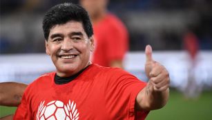 Maradona en 'Partido por la Paz'