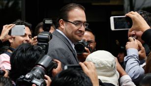Javier Duarte, a su llegada a la Procuraduría General de la Nación