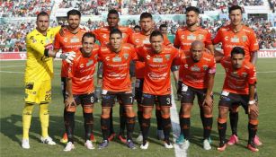 Once titular de Jaguares posa para las cámaras