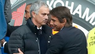 Mourinho reclama a Conte tras el final del partido