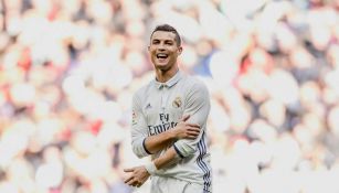 Cristiano Ronaldo, durante enfrentamiento con el Real Madrid