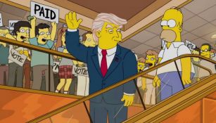 Donald Trump en Los Simpsons