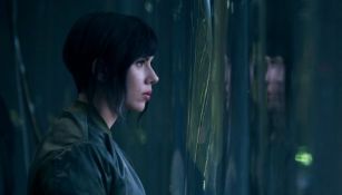 Scarlett Johansson en una de las escenas de 'Ghost in the Shell'