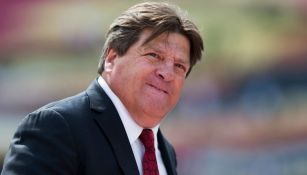 Miguel Herrera durante el juego entre Toluca y Xolos