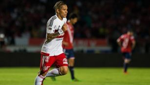 Dayro Moreno celebra su gol frente a Veracruz 