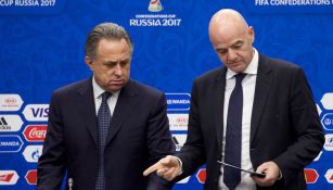 Gianni Infantino prepara una conferencia en FIFA