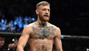 McGregor durante un combate de UFC